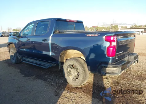 2021 Chevrolet Silverado 1500 4Wd Short Bed Lt Trail Boss from USA, damaged, VIN 3GCPYFED5MG354135